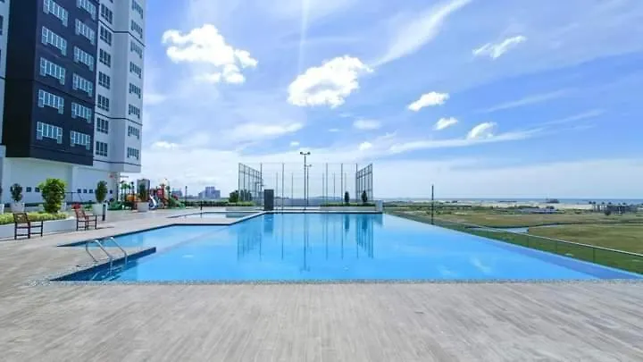 Two Bedroom Pandai Pandai Lahhh @ Amber Cove Melaka Kelebang Besar Apartment